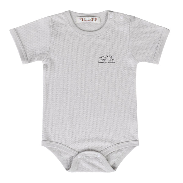 FILLEEP Unisex Baby Boy Girl Solid Color Short Sleeve Bubble Romper Oversized T-Shirt Romper Bodysuit Top Summer Clothes